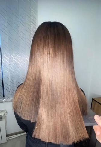 Кератин-ботокс волос в центре города в студии, адекватные цены , качество.