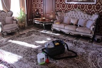 Услуги Химчистки мягкой мебели и ковровых покрытий.