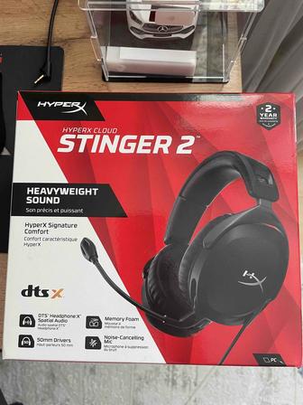 Продам наушники hyperx cloud stinger 2