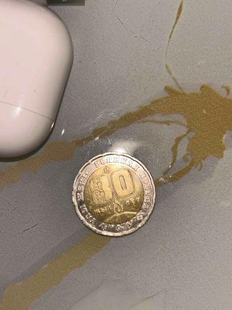 Монета 200 тг 80 лет победы 2025