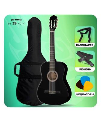 Гитара Levinson LC-B39-BK Pack 2 черный