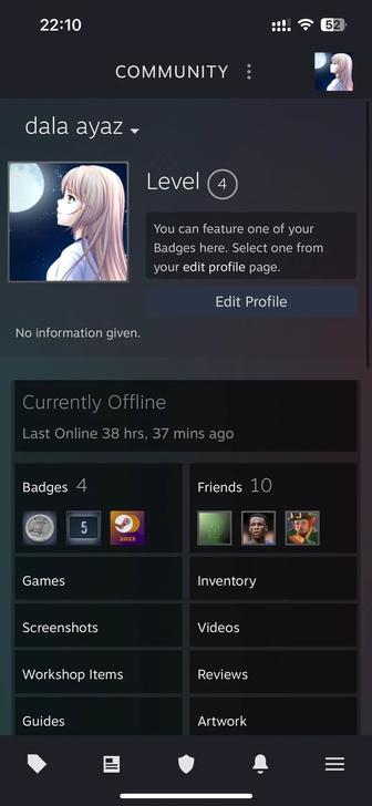 Продам steam account dota2