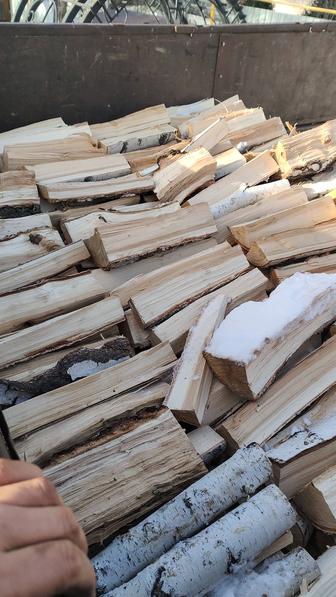 Дрова Береза сосна колотые