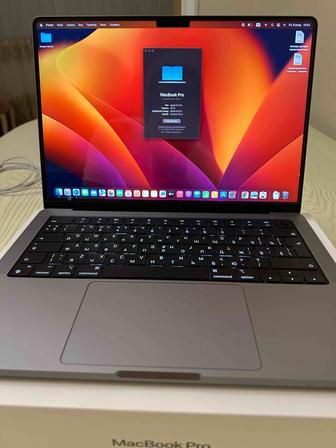 Кастомный MacBook Pro 14 (Z15G000CM) топовая версия!