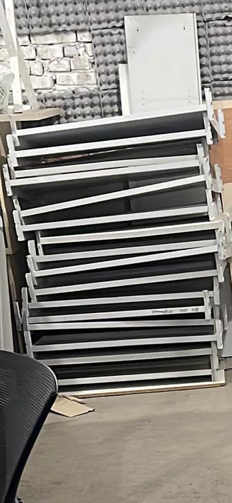 Металлические полки для стеллажей размер 95 на 60