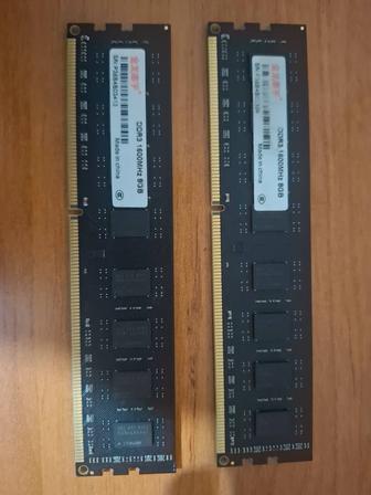 DDR 3 1600Hz 8GB x2 оперативная память ОЗУ