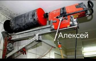 Алмазное бурение. Штробление.