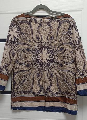 Шелковая блузка Massimo Dutti