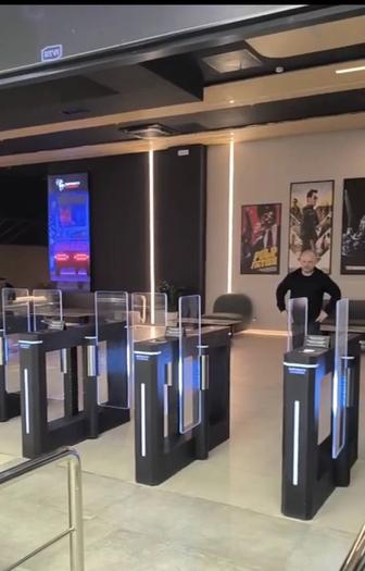 Турникет, видеонаблюдения, пожарная сигнализаци,