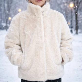 Шуба искусственная р.44