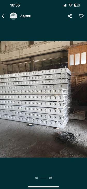 Плиты перекрытия. Бетонные изделия