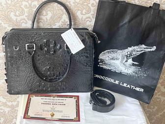 Продам сумку из настоящей кожи крокодила