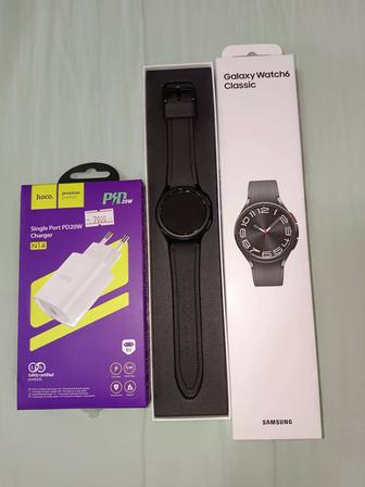 Срочно Galaxy watch 6 classic и зарядка