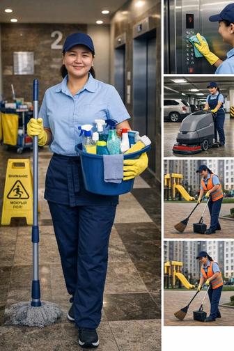 Клининговая компания возьмёт на обслуживание ЖК,Офисы, Паркинг
