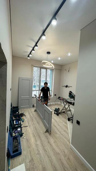 Установка межкомнатных дверей