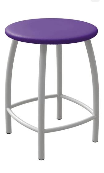 Табурет Евро, Фиолетовый, Белый