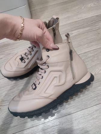 Ботинки зимние натуральные