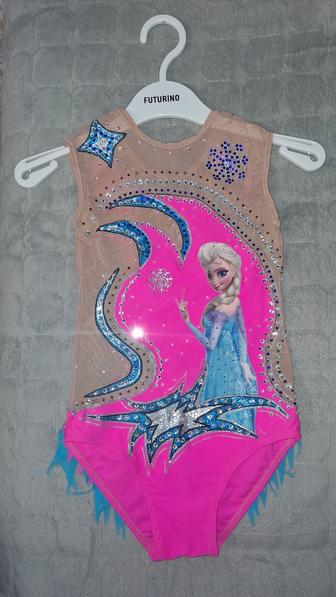 Купальник для художественной гимнастики рост 110-120 см