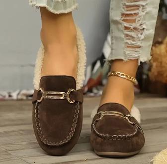 Женские зимние Лоферы 37,5 и 39,5