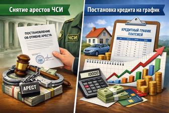 Арест шешу - снятие ареста