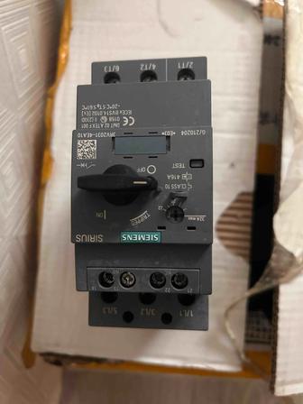 автоматический выключатель защиты двигателя Siemens SIRIUS 3RV2031-4EA10.