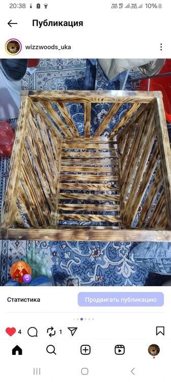 Продам детскую колыбель делал сам для дочери но она из нее выросла