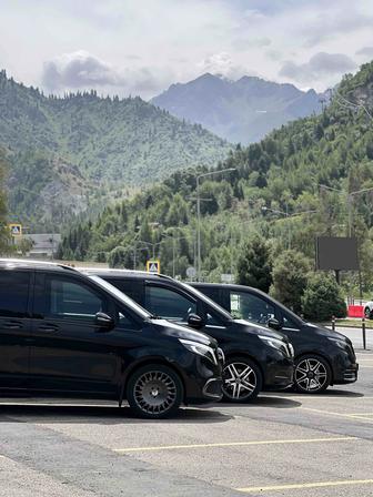 Услуги по аренде Mercedes V-Class с опытным водителем