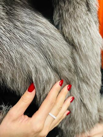 Кожаная куртка с мехом