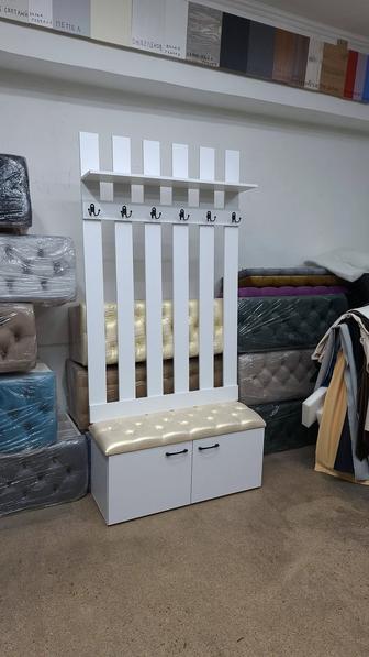 Обувница пуфик. Банкетка пуф. Прихожие панель вешалка .сундук с открыванием