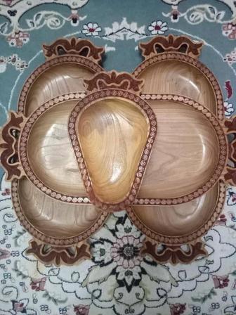 Посуда деревянный