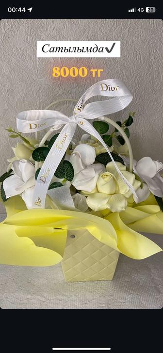 Мыльные цветы