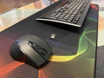 Клавиатура и мышь беспроводная A4Tech 9300F черный