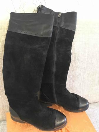 Продам сапоги натуральная кожа