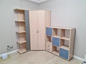 Угловой шкаф с тумбой