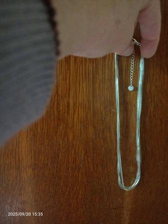 Продам цепочку из 5 нитей серебро