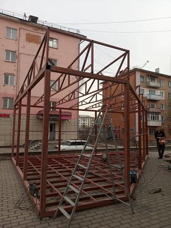 Изготовление Киосков , Торговых павильонов ,Торговых конструкций
