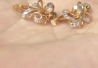 Продам золотые серьги и кольцо