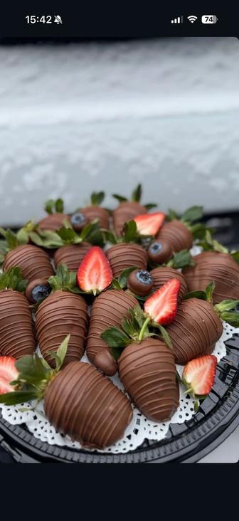 Клубника в шоколаде
