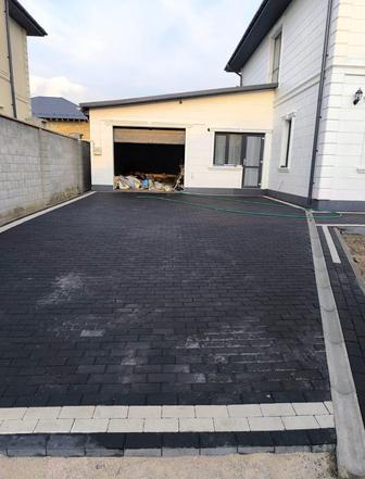 Укладка брусчатки