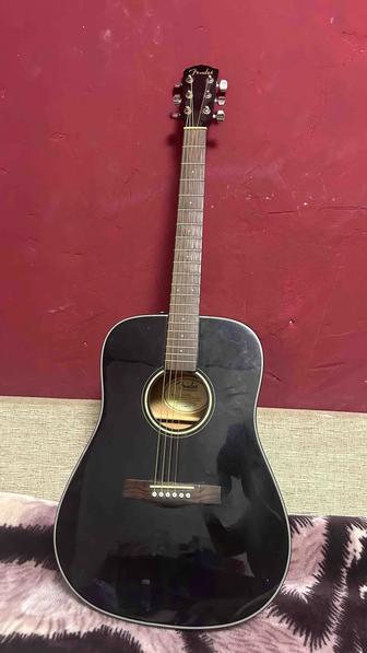 Акустическая гитара Fender cd-60/BK