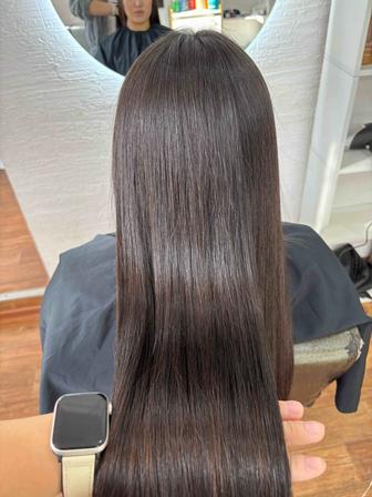 Кератиновое выпрямление