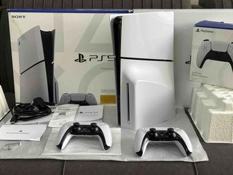 Почти Новый PlayStation 5 Slim 1TB 2 Геймпада Игровая Приставка Sony