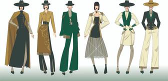 Разработка дизайна и техэскиза одежды