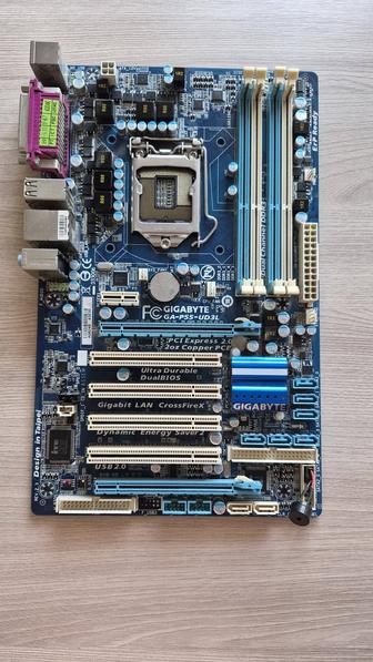 Материнская плата Gigabyte GA-P55-UD3L i3-540 (LGA1156)