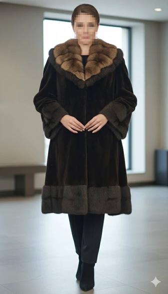 Шуба из натурального меха Б/У