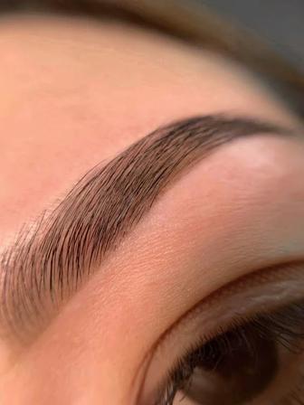 Ламинирование бровей. Коррекция. Окрашивание