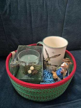 Корзинка подарок к НГ