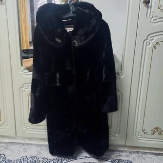 Шуба из Цигейки натуральный мех!