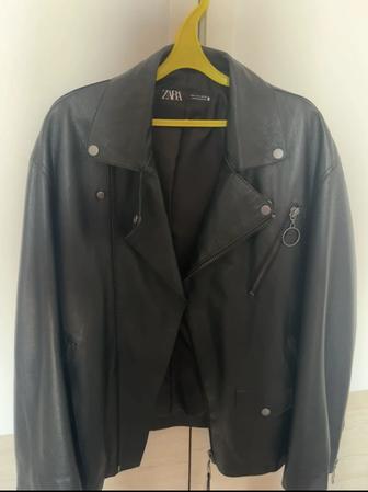 Кожаная куртка Zara