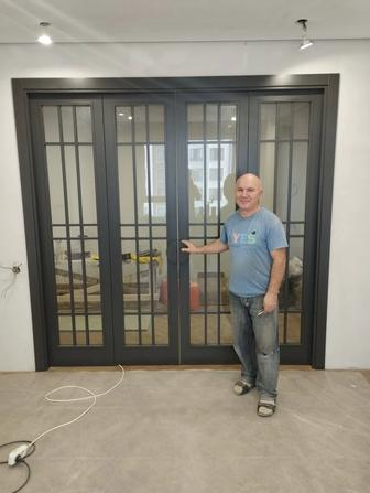 Качественная установка межкомнатных дверей!
